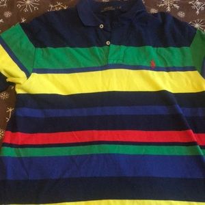 Ralph Lauren multi colored shirt large men’s